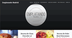 Desktop Screenshot of emplatandomadrid.com